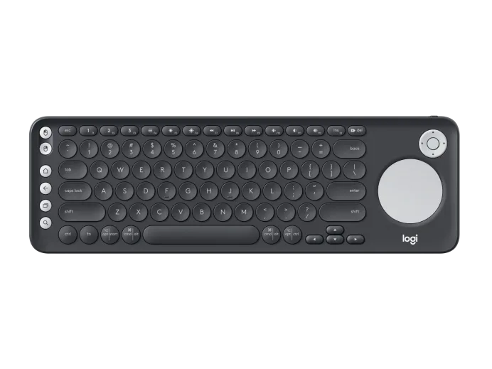 LOGITECH TY K600 - ESPAÑOL / FUNCIONA COMPUTADORA, TELEFONO, SMART TV / TOUCH PAD E D-PAD/ DOBLE CONEXION USB & BLUETOOTH /  MANDO DE DIRECCION